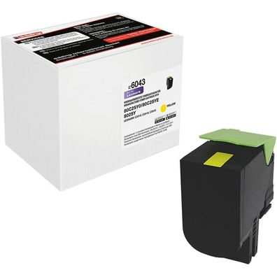 edding EDD-6043 gelb Toner ersetzt Lexmark 80C2SY0
