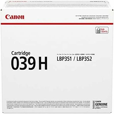 Canon Toner Canon 039H BK black 25000 Seiten