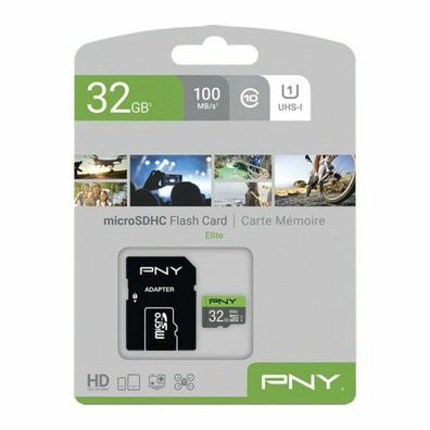 Microsd Elite 32Gb Microsdhc Pny