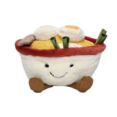 Original Jellycat Amuseable Ramen Plüschtier Spielzeug Kuscheltier Stofftier Geschenk
