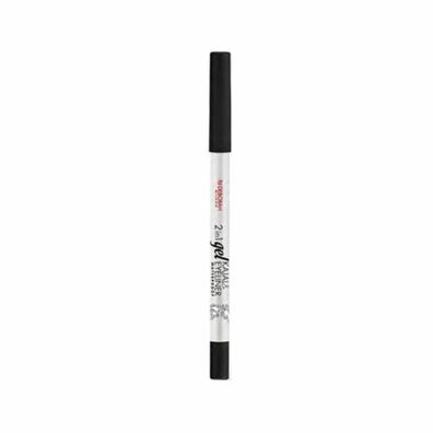 Wasserfester Lidschatten & Kajal Eyeliner 2-in-1 Schwarz