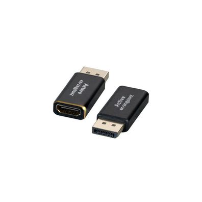 EFB DisplayPort Adapter, P Stecker->HDMI TypA Buchse,4K30Hz