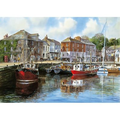Gibsons Padstow Hafen Puzzle 1000 Teile