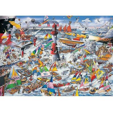 Gibsons Puzzle Ich liebe Schiffe 1000 Teile