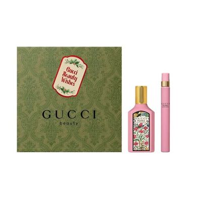 Set Gucci Flora Gorgeous Gardenia Edp 50ml Mini@