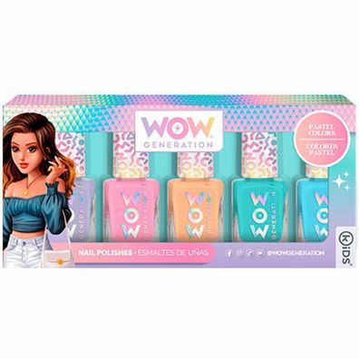 Wow Generation Set 5 Flaschen Nagellack