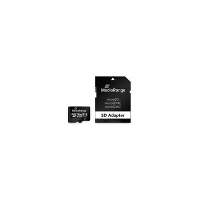 MediaRange SD MicroSD Card 512GB UHS-1 Cl.10 inkl. Adapter
