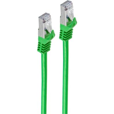 Shiverpeaks RJ45 Patchkabel S/FTP, Cat7 LSZH 1,5m grün