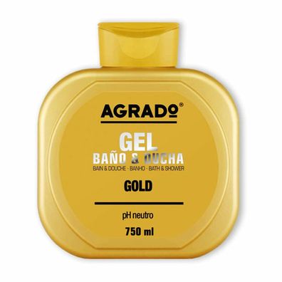 Agrado Gel Baño Gold 750ml