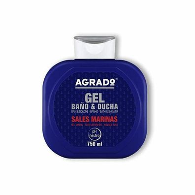 Agrado Gel Baño Sales Marinas 750ml