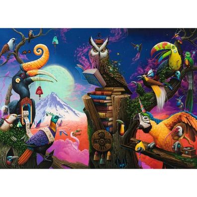 Ravensburger Puzzle Lieder von ausgestorbenen Vögeln 1000 Teile