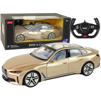 BMW I4 ferngesteuertes Auto RC Rastar Gold 1:14