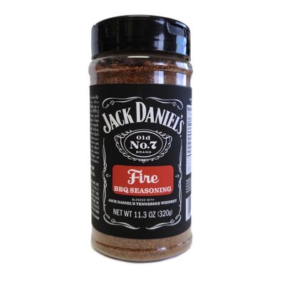 Jack Daniel ?s Fire BBQ Seasoning Scharfe Gewürzmischung für Fleisch 320 g JD-01775