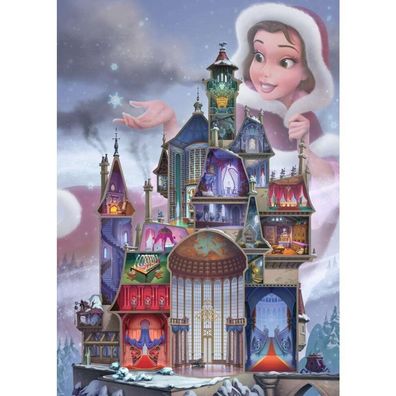 Puzzle Disney Castles: Belle (1000 Teile)