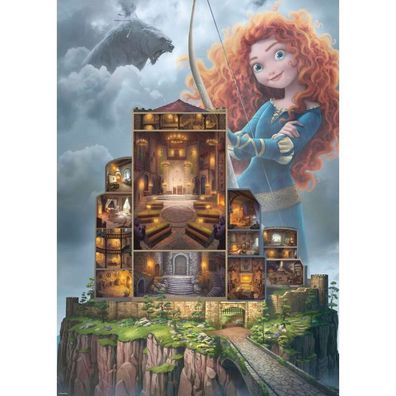 Puzzle Disney Castles: Merida (1000 Teile)