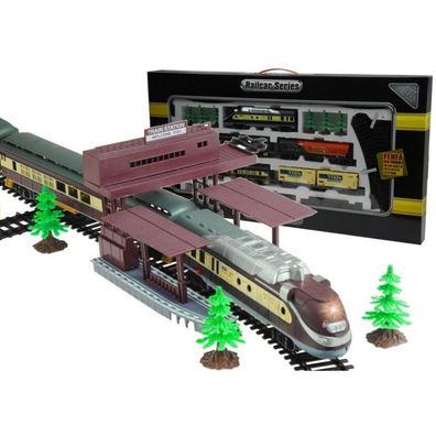 Leantoys Fenfa Elektroeisenbahn-Set 5 Waggons Zubehör