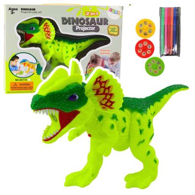 Leantoys 2-in-1 Dinosaurier-Zeichenprojektor