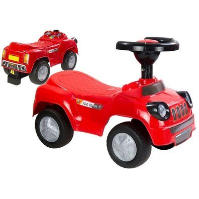 Leantoys Je?dzik Auto Dla Maluszka Piszczek Sport Czerwony