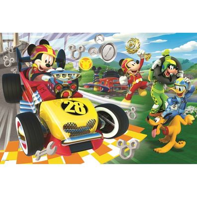 TREFL Puzzle Mickey und die Rennfahrer 60 Teile