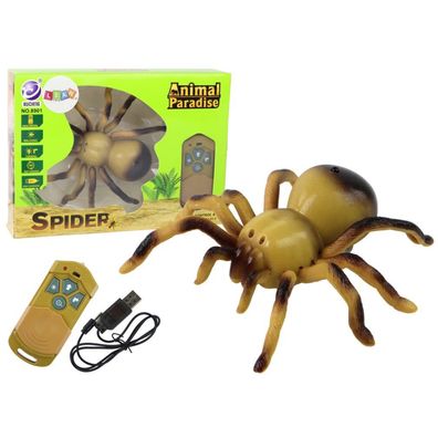 Leantoys Fernbedienung Spinne-Vogelspinne Remote R/C Gelb