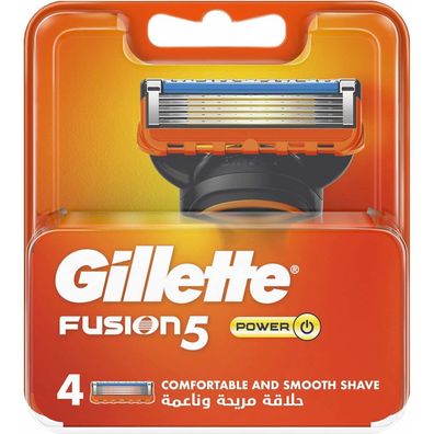 Replacement heads Gillette Fusion Power - Variant: 4 ks