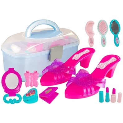 Leantoys Beauty Set im Etui High Heels und Halskette