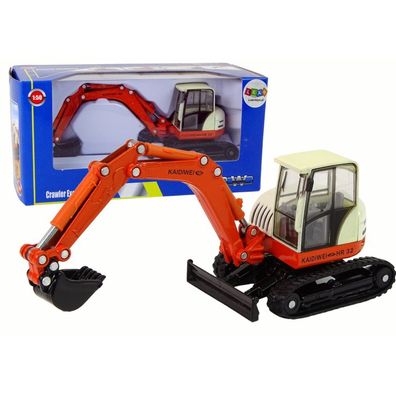 Lean Toys Metallbagger mit großem Arm, 1:50, Druckgussmodell