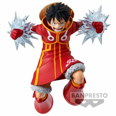 One Piece Monkey D Luffy Schlachtplatte Figur 14cm