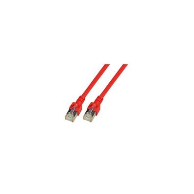 EFB RJ45 Patchkabel SF/UTP, Cat.5e, PVC, CCA, 25m, rot