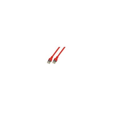 EFB RJ45 Patchkabel SF/UTP, Cat.5e, PVC, CCA, 7,5, rot