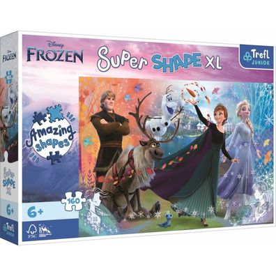 TREFL Puzzle Super Shape XL Ice Kingdom 2, 160 Teile