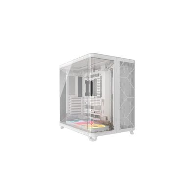 Corsair Geh Midi AIR 5400 LX-R LINK Tempered Glass White