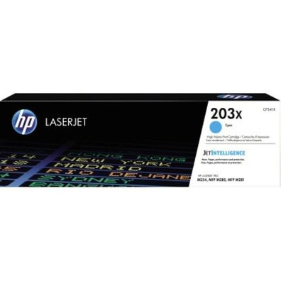 HP Toner Cart. CF541X (203X) für LJ Pro M280nw/M281fdw/ M281fn cyan