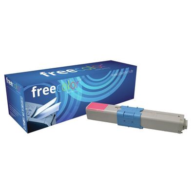 Freecolor Toner OKI 44469705 magenta 2000 Seiten remanufactured