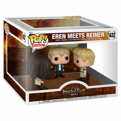 POP-Figur Moment Attack on Titan Eren Meets Reiner