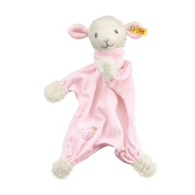Steiff Träum süß Lamm Schmusetuch 30cm 239632 rosa Lämmchen Schaf