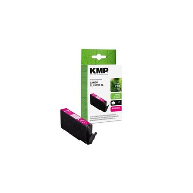 KMP Patrone Canon CLI-551M XL (6445B001) magenta 750 S. C92 remanufactured