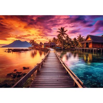 TREFL Puzzle-Insel im Rji 1000 dks