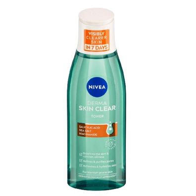 Nivea Derma Haut Clear Normalisierendes Gesichtswasser 200ml