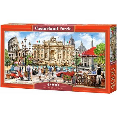 Castorland Puzzle Schönheit von Rom 4000 Teile