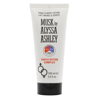 Alyssa Ashley Musk Triple Action Complex Körperlotion 100ml