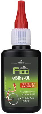 DR. WACK F100 eBike-ÖLFür Kette und E-Kontakte, hoher Versch