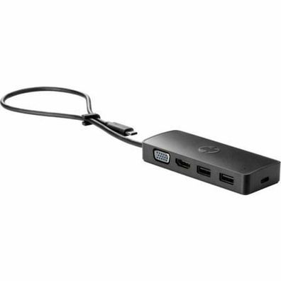 HP USB-Hub Reisehub G2 EURO 4-fach schwarz