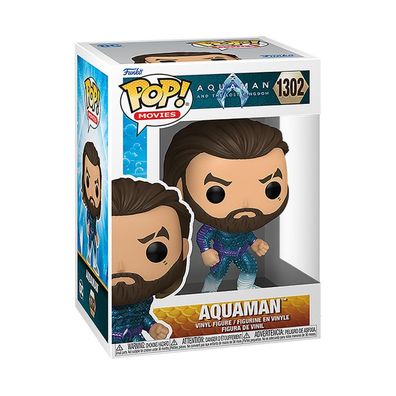 Aquaman Blauer Anzug Pop Figur 9 cm