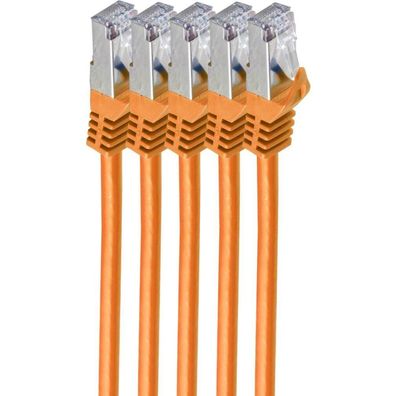 Shiverpeaks RJ45 Patchkabel S/FTP, Cat7 VE5, 2m orange