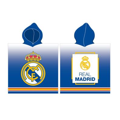 Real Madrid La Liga Strandtuch Poncho 55x110 cm