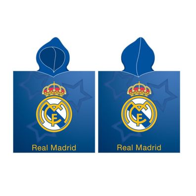 Real Madrid Star Strandtuch-Poncho 55x110 cm (Fast Dry)