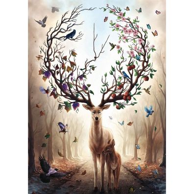 Ravensburger 1000 Teile Magischer Hirsch