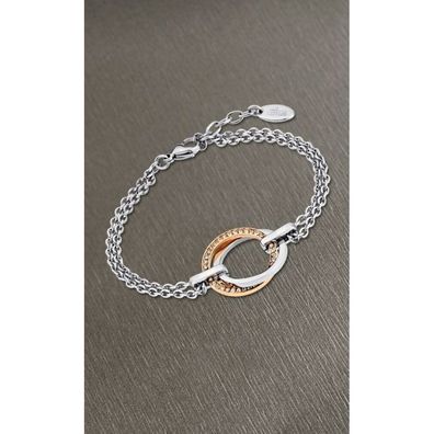 Steel bracelet with crystals LS1780-2 / 2