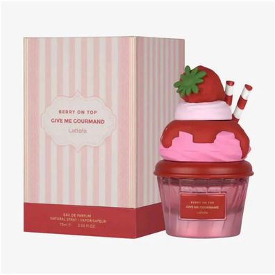 Lattafa Berry On Top Give Me Gourmand Eau de Parfum Spray 75ml